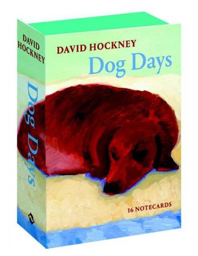 David Hockney Dog Days: Notecards | Calendars and Notebooks 2021 JESIEŃ