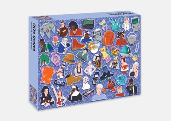 90s Icons: 500 piece jigsaw puzzle