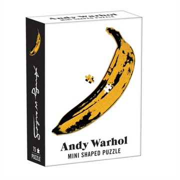 Andy Warhol Mini Shaped Puzzle Banana