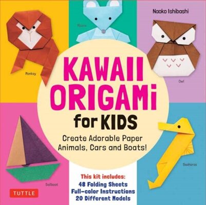 Kawaii Origami for Kids Kit EGZEMPLARZ USZKODZONY