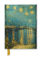 Van Gogh: Starry Night over the Rhone (Foiled Journal)