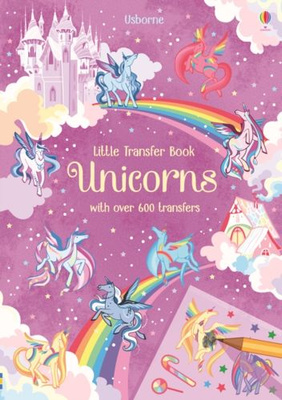 Unicorns. Little Transfer Book