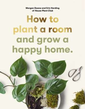 How to plant a room and grow a happy home