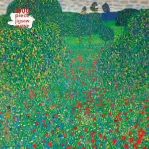 Adult Jigsaw Puzzle Gustav Klimt: Poppy Field