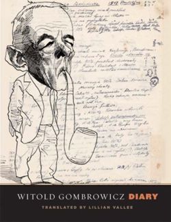 Diary by Witold Gombrowicz EGZEMPLARZ USZKODZONY 