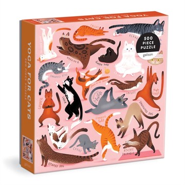 Yoga for Cats : 500 Piece Puzzle