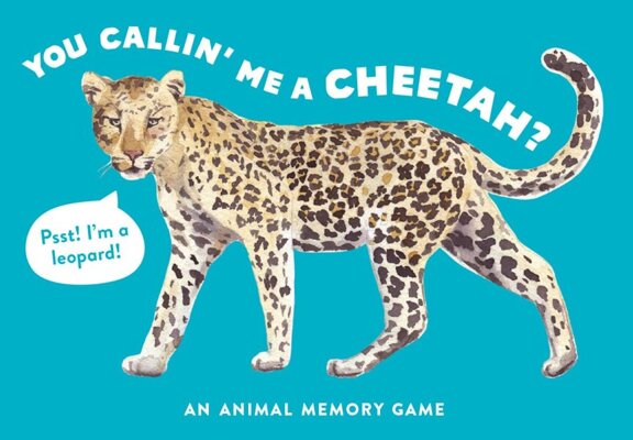 You Callin' Me a Cheetah? (Psst! I'm a Leopard!) : An Animal Memory Game